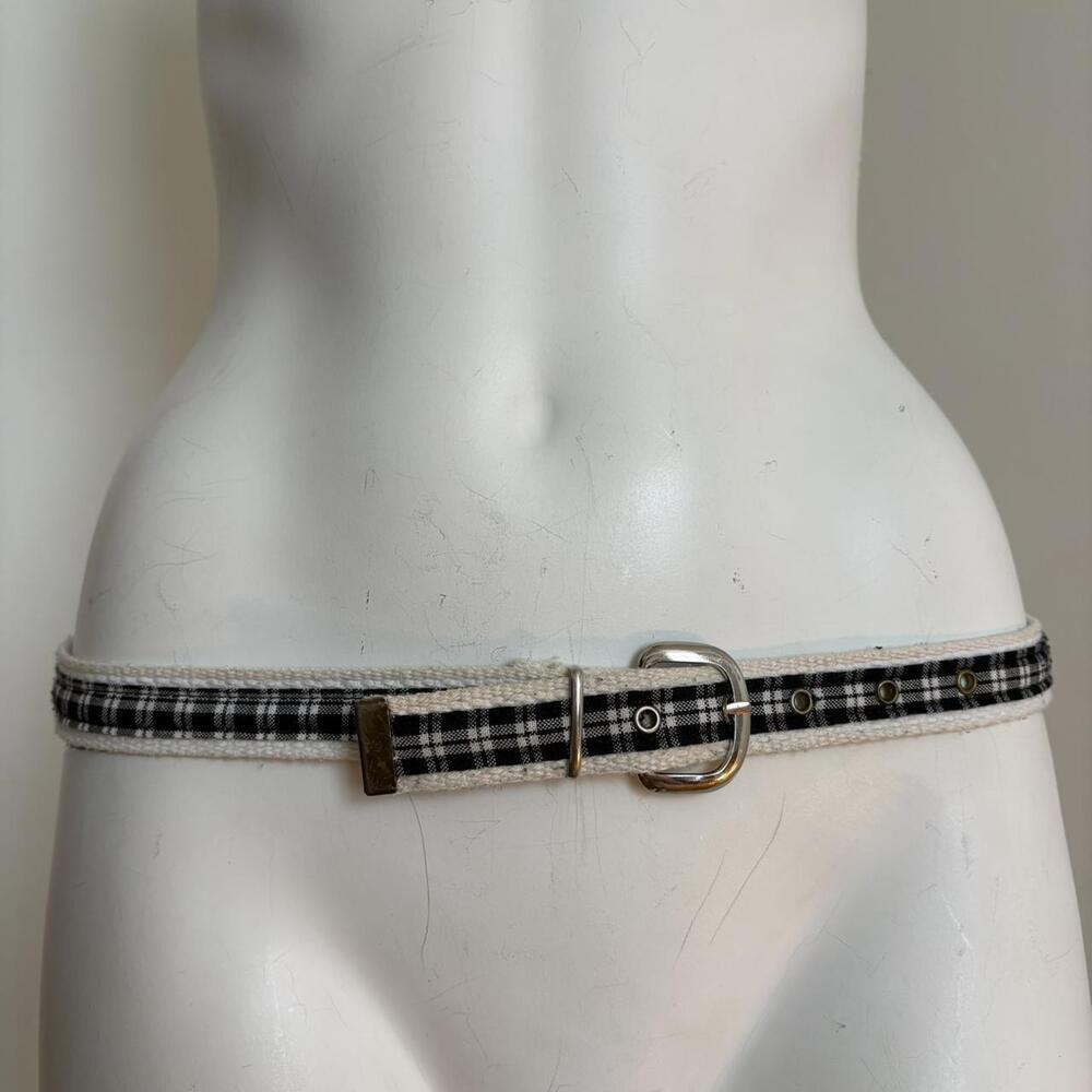 Tartan Belt — Unlabeled Vintage